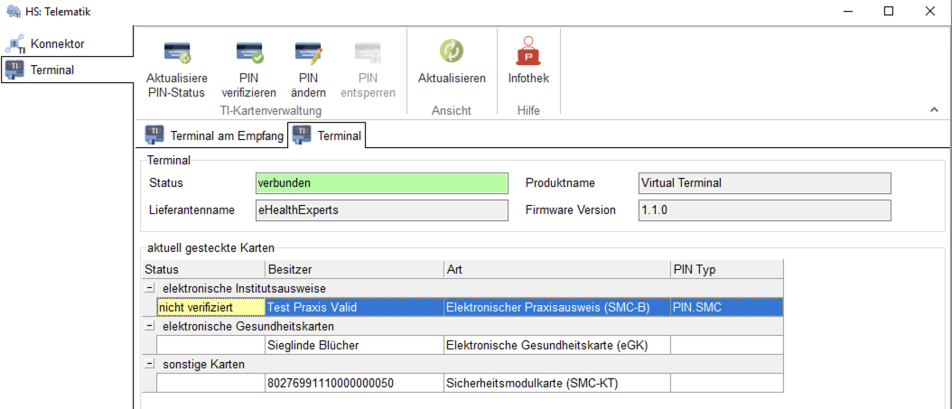 PATFAK - Kommunikation - Telematik - Terminal